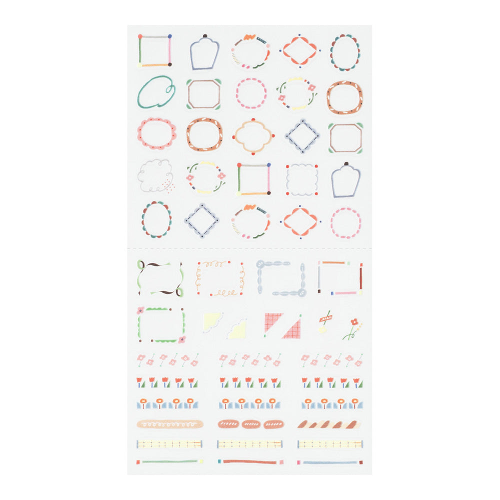 Midori Sticker - Date Circle Decorative