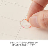 Midori Sticker - Date Circle Decorative