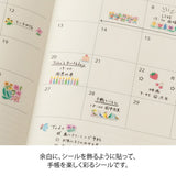 Midori Sticker - Margin Flower