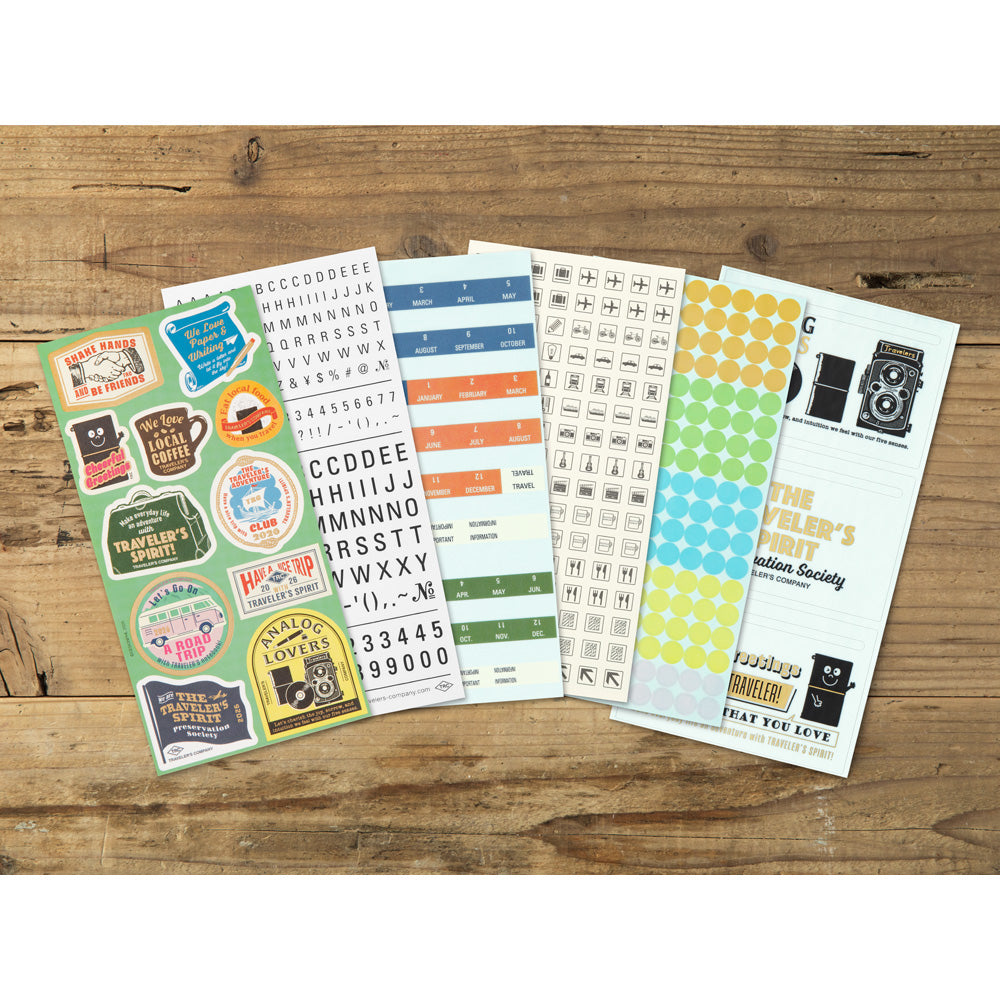 Traveler's Customized Sticker Set