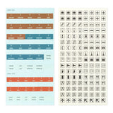 Traveler's 2027 Diary Customized Sticker Set