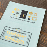 Traveler's 2027 Diary Customized Sticker Set