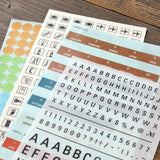 Traveler's 2027 Diary Customized Sticker Set