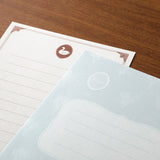 Midori Letter Set - Collage Bird