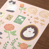 Midori Letter Set - Collage Cat