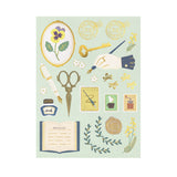 Midori Letter Set - Collage Stationery