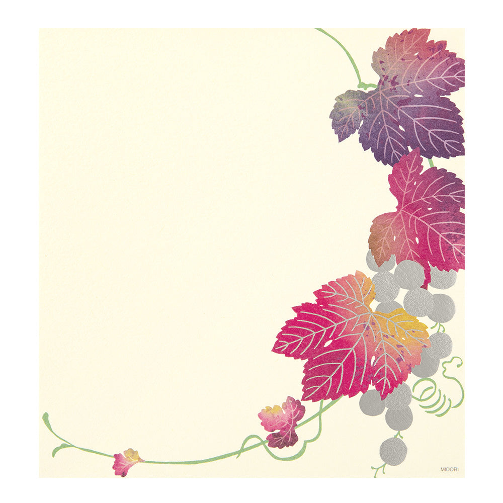 Midori Letter Pad - Grape
