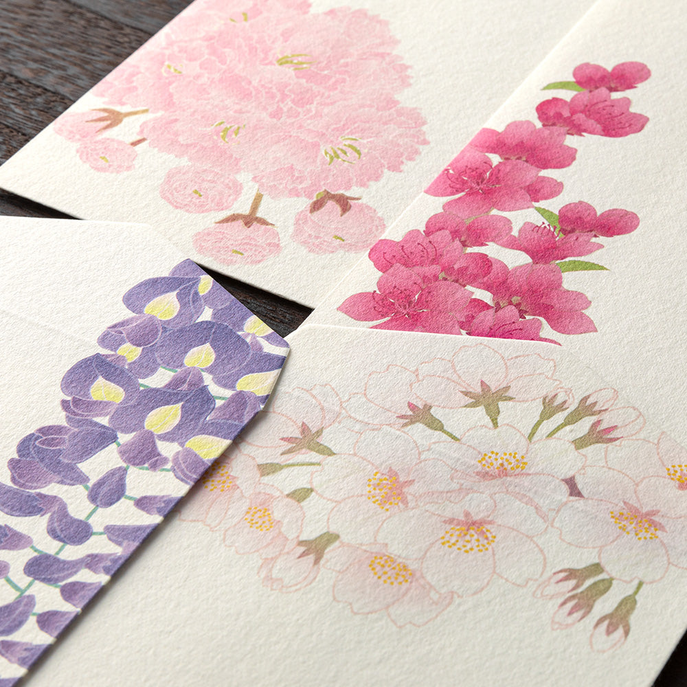 Midori Envelopes - Flower and Tree