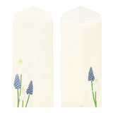 Midori Envelope - Four Designs Spring Flower White