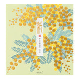 Midori Letter Pad - Foil-Stampling Mimosa