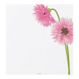 Midori Letter Pad - Silk-Printing Gerbera