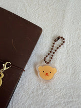 Bloom Paper Studio Vanilla Bear Acrylic Charm