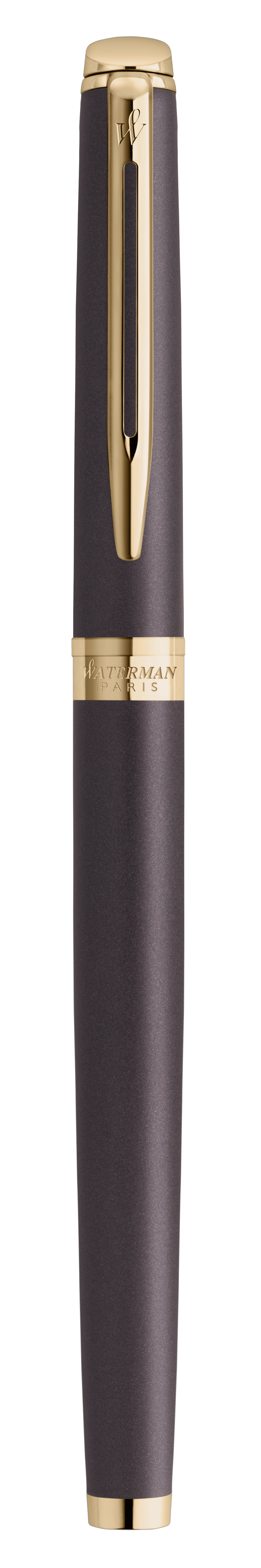 Waterman Hémisphère Understated Edit Rollerball Pen - Lava Black