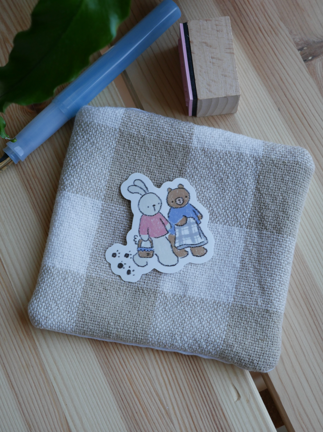 dana ate oatmeal! Strolling vinyl sticker