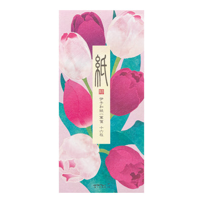 Midori Message Letter Pad - Tulip