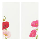 Midori Message Letter Pad - Four Designs Poppy