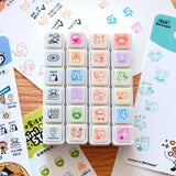 RiN! Studio Mini 6-in-1 Stamp - Routine