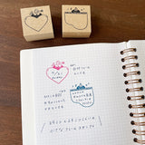 Stamp Marché Marle Frame Stamp S - Heart Frame