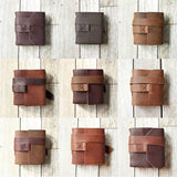 Chunky Leather Travel Journal: Bright White