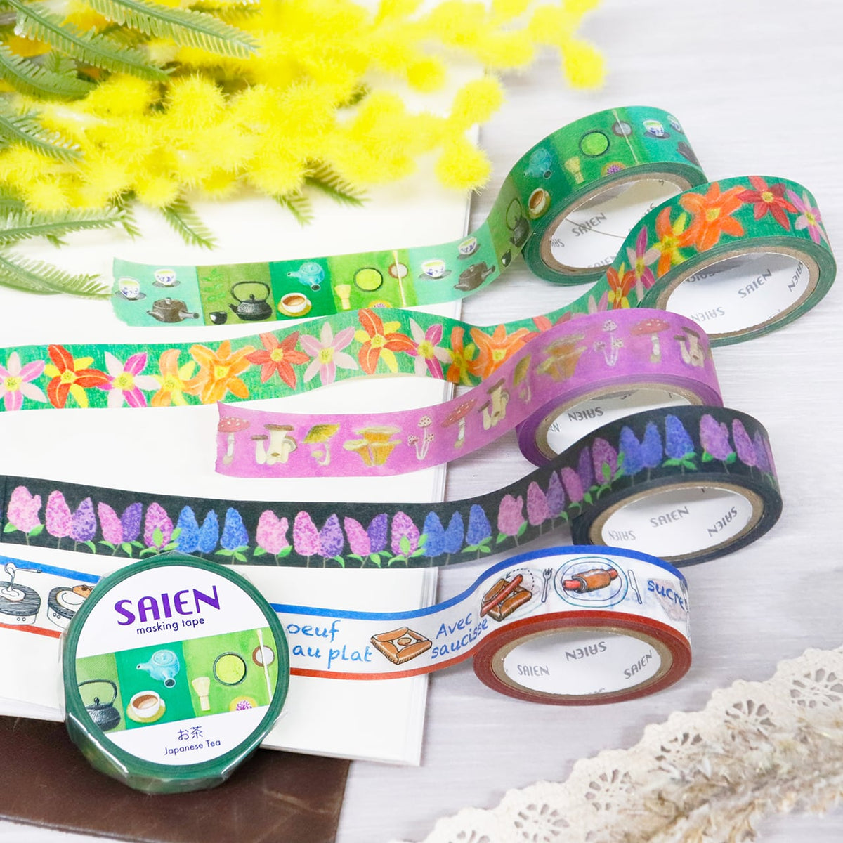 Kamiiso Washi Tape - Kimiko Iguchi - Crepes