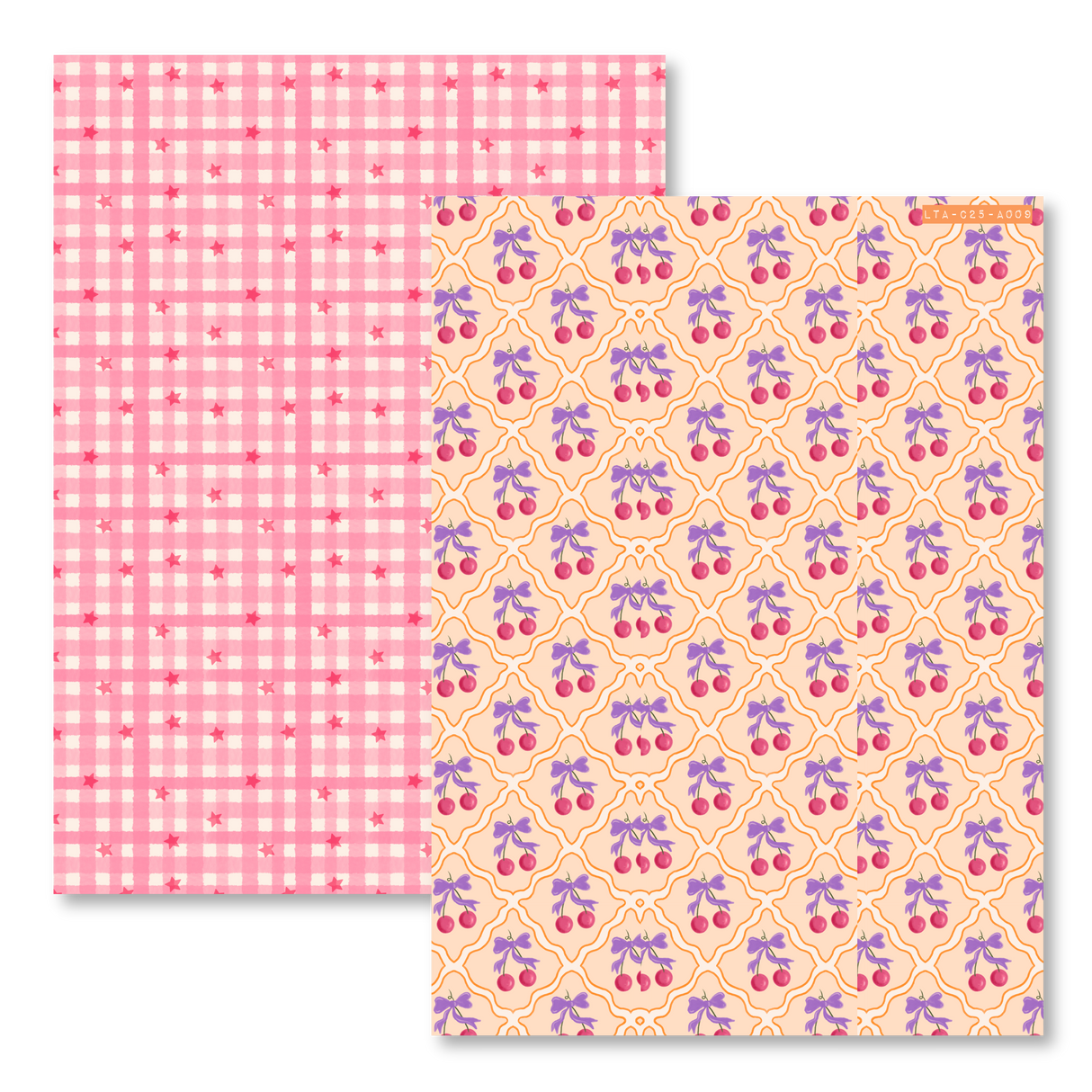 Letters to Apollo - Assorted Scrapbook Paper Bundle (8 Sheets)