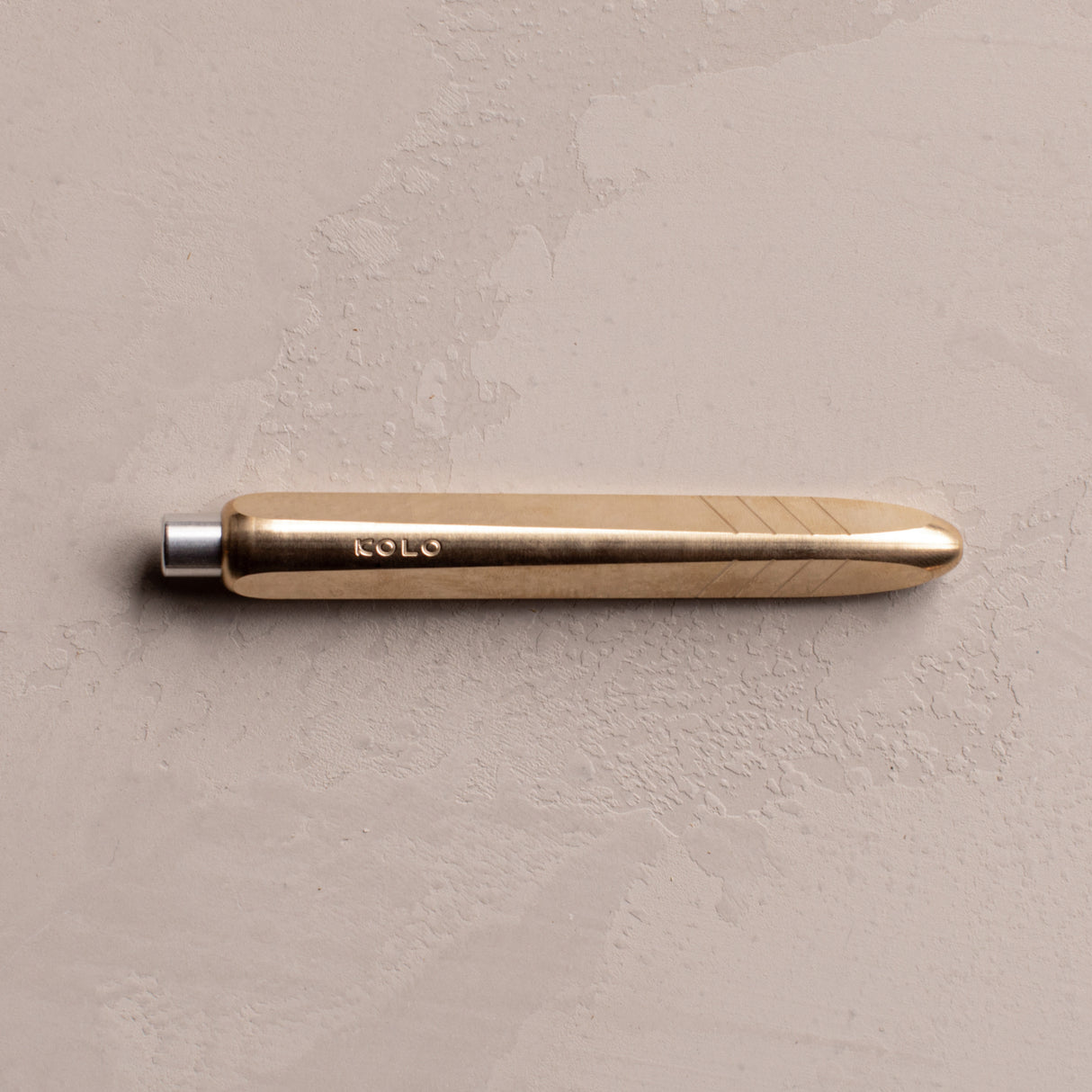 Kolo Tino Ballpoint Pen - Raw Brass