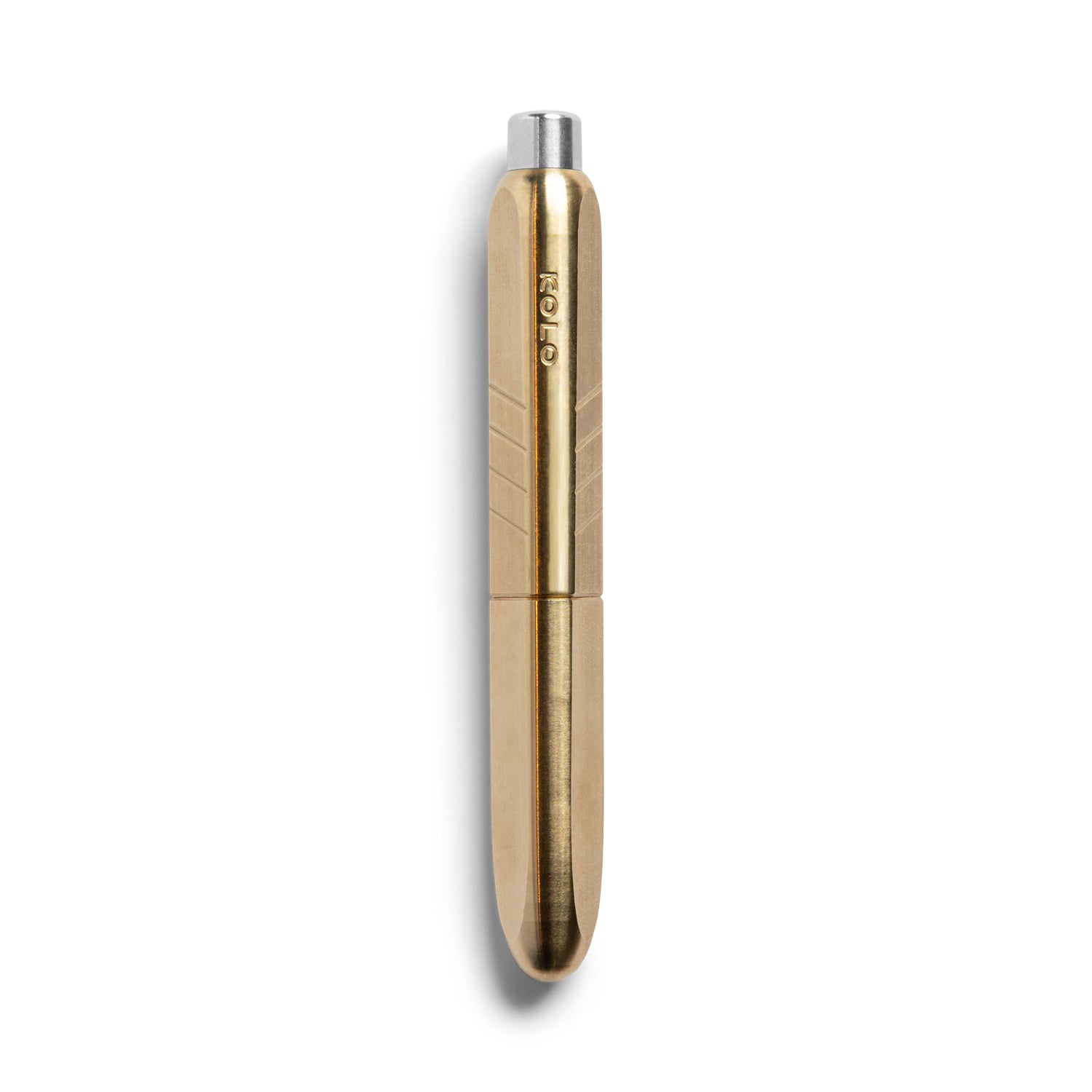 Kolo Tino Fountain Pen - Raw Brass – Atlas Stationers