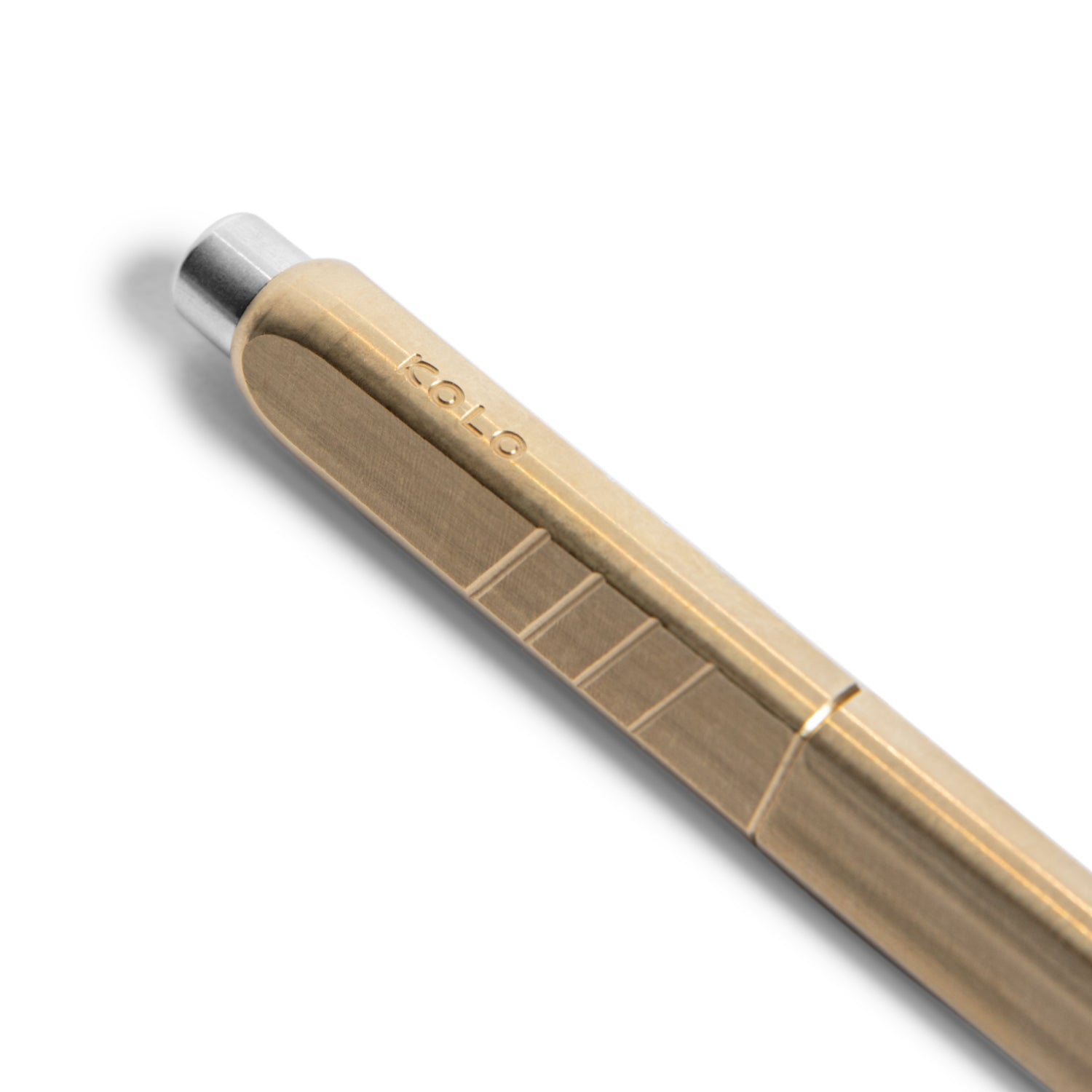 Kolo Tino Fountain Pen - Raw Brass – Atlas Stationers