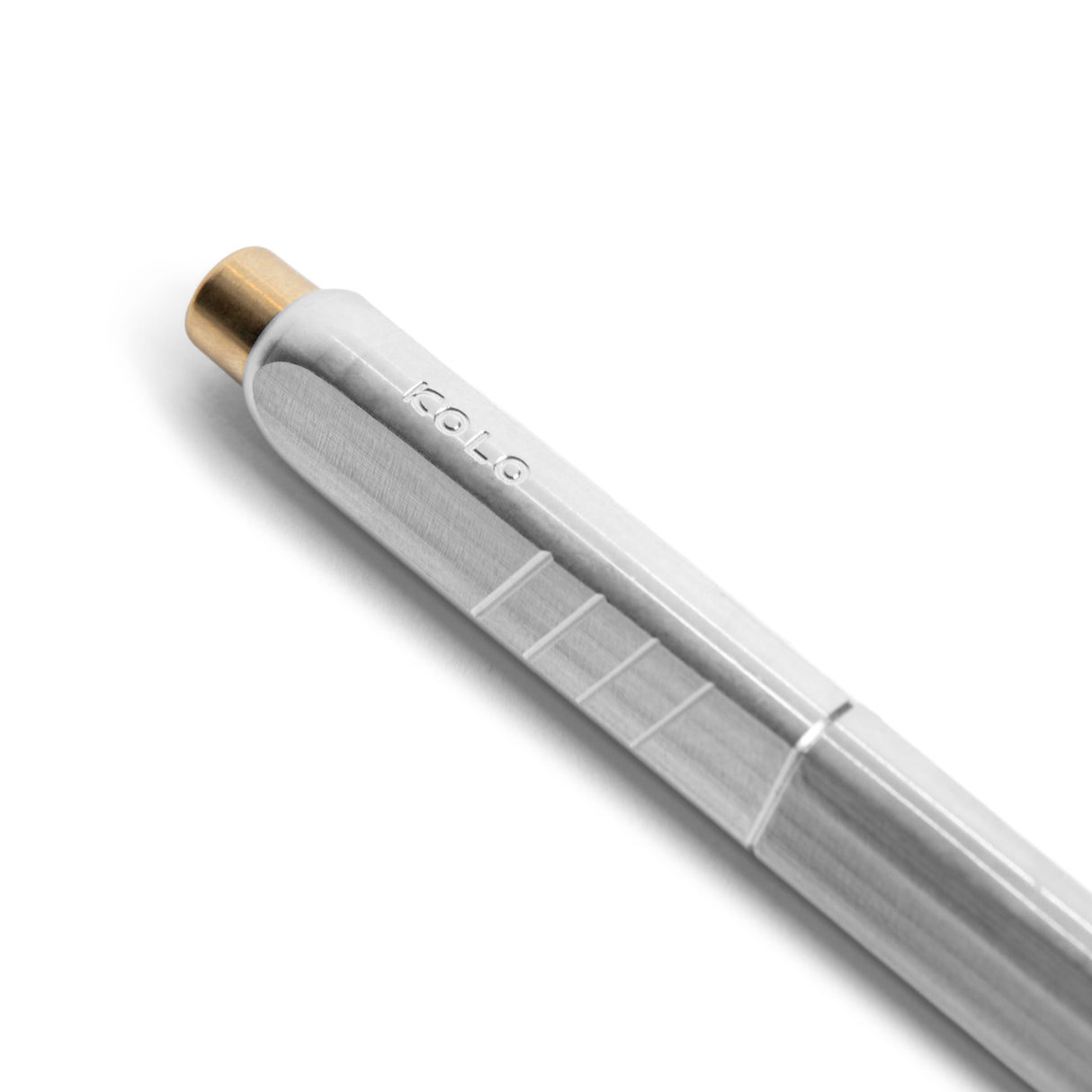 Kolo Tino Fountain Pen - Raw Aluminum