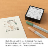 Midori Pre-Inked Paintable Stamp