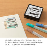 Midori Pre-Inked Paintable Stamp