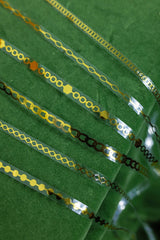 CoraCreaCrafts Metal Chain Tape Set