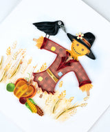 Quilled Scarecrow Greeting Card