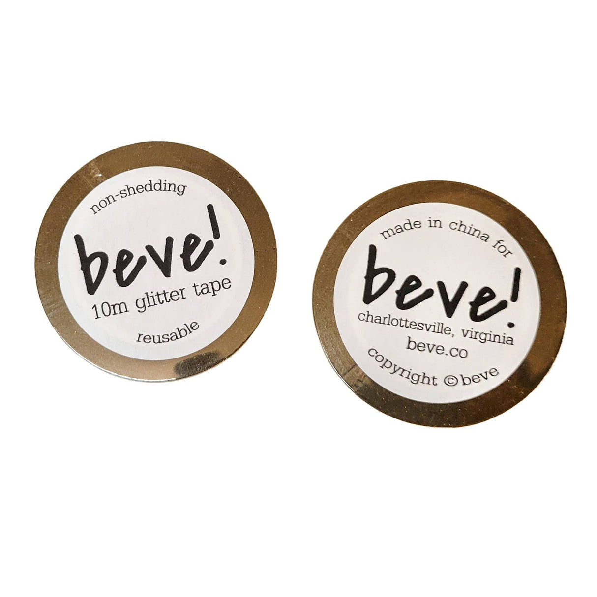 beve! Blue Glitter Washi Tape