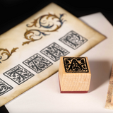 CoraCreaCrafts Alphabet Stamp Set