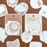 Papier Platz Tobimatsu Shoichiro Flake Sticky Notes - Gingham Club