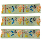 Beve! Mushroom Fungi Washi Tape on Soft Green
