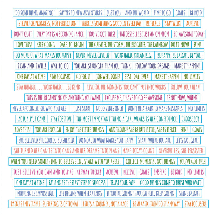 Whatever You Say Sticker Book