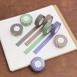 Papier Platz Gingham Check Washi Tape - Vol. 3