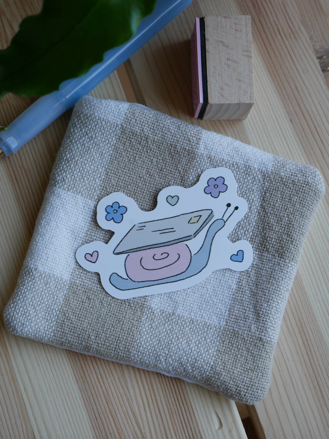 dana ate oatmeal! Snail mail vinyl sticker
