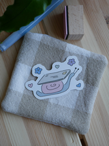 dana ate oatmeal! Snail mail vinyl sticker