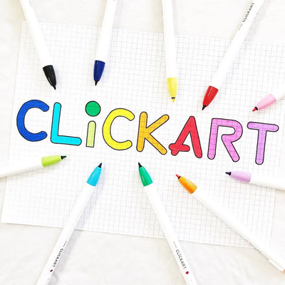 Zebra ClickArt Retractable Marker Pen - .6mm