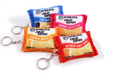 Tiny Instant Cheap Ramen Noodle Plush Keychain