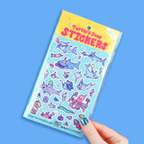 Ocean Party Ocean Critters Summer Vinyl Sticker Sheet
