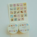 2jingis2jing Living Softly Washi Tape