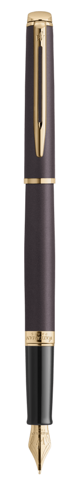 Waterman Hémisphère Understated Edit Fountain Pen - Lava Black