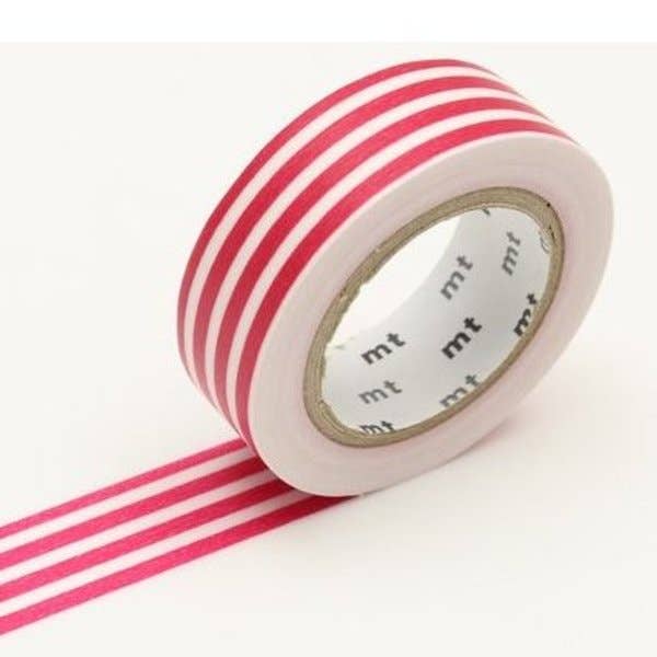 MT Washi Tape - Border Framboise (Raspberry)