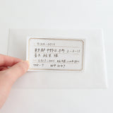 Green Flash Animal Department Store Letter Set - Chinchilla