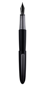 Diplomat Aero Fountain Pen - Pure Black