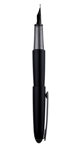 Diplomat Aero Fountain Pen - Pure Black